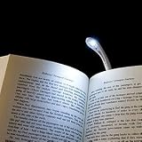 Bendy led book light *Simple clip on design* (green colour)