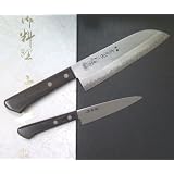 宏元作 包丁 三徳 ＆ ペティ セット ◇【 サビに強い ステンレス鋼 】 贈り物 に最適 お買い得セット