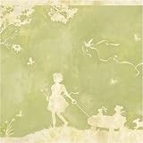 Toile Girl Pulling Wagon Image Wrap 32 x 24 inches, 1.5 inch frame; Gentile-Collins, Heather
