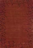 Contemporary Area Rug, Oriental Weavers Sphinx Allure Burgundy