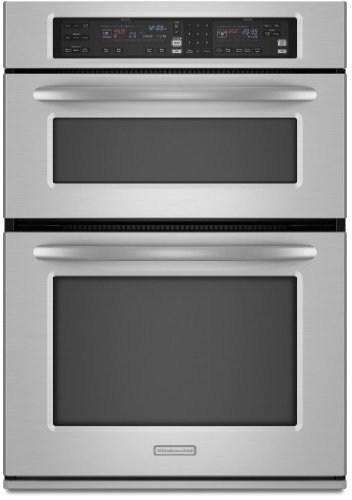 KitchenAid Architect Series II : KEMS378SSS 27 Microwave Combination Wall Oven – Stainless Steel