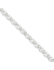4mm, Sterling Silver, Rolo Chain, 30 inch