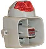 POTTER ELECTRIC SIGNAL SSX52SR 15w Siren/Strobe - Red