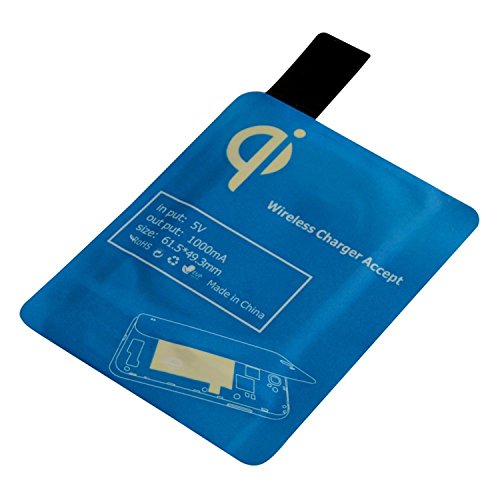 Insten® QI Wireless Charger Receiver compatible with Samsung© Galaxy S4/ S IV i9500