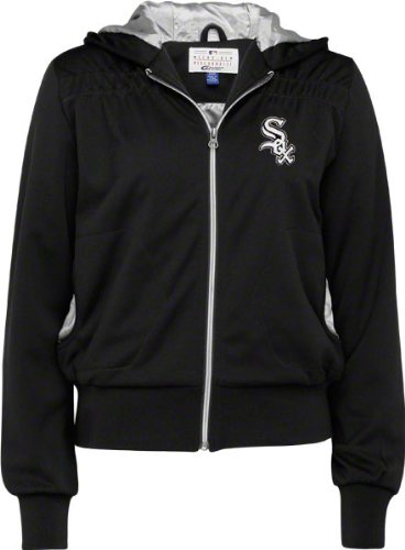 Chicago White Sox Women's Full-Zip Hooded Polyester Lightweight Jacket