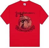 IMAGE OF Jimi Hendrix 'Distressing Experience' red t-shirt