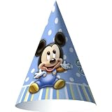 Hallmark Mickey's 1st Birthday Cone Hat