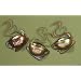Coffee Cup Latte Mocha Java Metal Wall Decor Set of 3