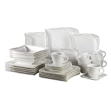 Verso 922168 Kombiservice 30-teilig Caprice mit je 6 Tassen, Untertassen, Desserteller, Teller tief und Teller flachvon "Verso"