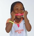 Chewable Necklace and Bracelet Set (Blue)