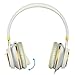 Red Ant Headphones R480 Noise Isolating Earphones Headsets with Microphone for Smartphones (White)