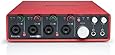 Focusrite Scarlett 18i8 18 In/8 Out USB 2.0 Audio Interface with Four Focusrite Mic Preamps