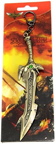 6 INCH LEAGUE OF LEGENDS LOL KATARINA SWORD KEYCHAINS KEYRINGS HANGING PENDANTS