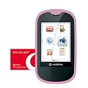 CallYa Pac Vodafone 541 Prepaid Handy pink inkl. 1 Euro Startguthaben