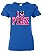 Shop4Ever® I Love Pink Women's T-Shirt Cancer Awareness Shirts