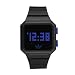 Adidas Unisex Led Peachtree Black And Blue Digital Watch – ADH4044