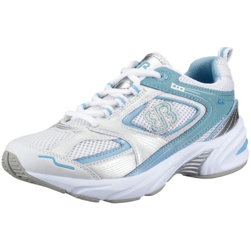 Brütting Selection 111065, Damen Sportschuhe – Running, weiss, (weiss-hellblau-silber ), EU 36