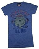 Little Miss Sunshine Club Junk Food Vintage Style Juniors Babydoll Soft T-Shirt Tee