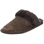 BEARPAW Women's 483 Slipper,Chocolate,9 M US