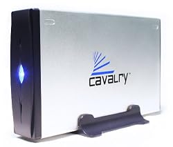 Cavalry Storage CAXE Green Series 1 TB 5400 - 7200 RPM USB/eSATA External Hard Drive CAXE3G01T0 - Includes eSATA kit