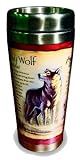 American Expedition Wolf Stainless Steel Travel Mug