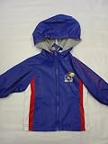 Kansas Jayhawks Infant / Baby / Toddler hooded windbreaker jacket