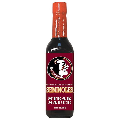 Florida State Seminoles NCAA Steak Sauce - 10oz by Hot Sauce Harry