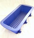 Review   / CASA HEAVY DUTY SILICONE RUBBER BREAD CAKE TIN (Aprox 2lb) ***BLUE***