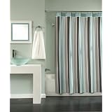 Cabana Stripe Fabric Shower Curtain - 72 W x 72 L by everydayhomeoutlet