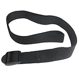 Outdoortips Black 1.7m Natural Cotton Yoga Belt For Yoga Studio Anti-slip Exercise