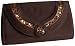 J.Renee Hope Embellished Mesh Clutch