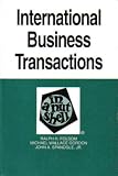 International Business Transactions in a Nutshell (Nutshell)