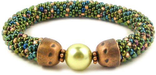 Beads East Morgaine Bead Crochet Bracelet Kit by Ann Benson