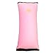 Mocase Soft Strap Cover Children Baby Headrest Neck Support Pillow Shoulder Pad for Car Safety Seatbelt (Pink)
