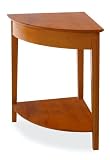 Corner Computer Desk - Honey Pine