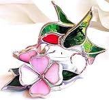 Review   / Stained Glass Hummingbird Votive Candle