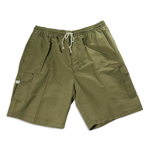 Jon Lauren Apparel - Big Mens Swimsuit, Khaki