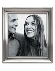 Home: Malden Concourse Pewter Metal Frame, 5 by 5-Inch - Malden