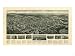 Egg Harbor City, New Jersey - Panoramic Map Giclee Poster Print, 32x24