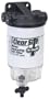 Moeller Clear Site Water Separating Fuel Filter System (3/8" NPT, Aluminum)