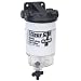 Moeller Clear Site Water Separating Fuel Filter System (3/8" NPT, Aluminum)