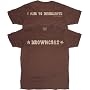 Serenity Browncoat Aim to Misbehave Brown T-Shirt Tee Mens