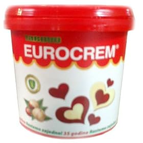 Eurocrem Hazelnut Milk and Cocoa Spread 1000g