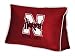 Nebraska Cornhuskers Sideline Wedge Pillow (23x16) NCAA