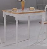Kitchen & Housewares : Natural & White Tile Top Dining Table
