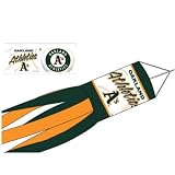 Oakland Athletics Official Logo Windsock