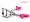 www.wimpernzange.com - Metal Wimpernzange Rosa - perfekt f�r K�nstliche Fingen�gel - Nailart - Nail Design - UV Gel