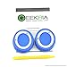 Beats by Dr. Dre Solo, Solo HD, Solo HD 2.0 On-Ear Headphone Replacement Ear Pad / Ear Cushion / Ear Cups / Ear Cover / Earpads Repair Parts (Blue)
