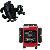 Bike Handlebar Holder Mount System for the LG LX610 Lotus Elite - Gomadic Brand