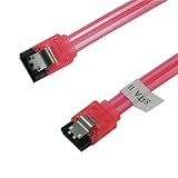 OKGEAR SUPER FAST 6 GB/S SATA 3.0 , 24 INCH , UV RED , STRAIGHT TO STRAIGHT